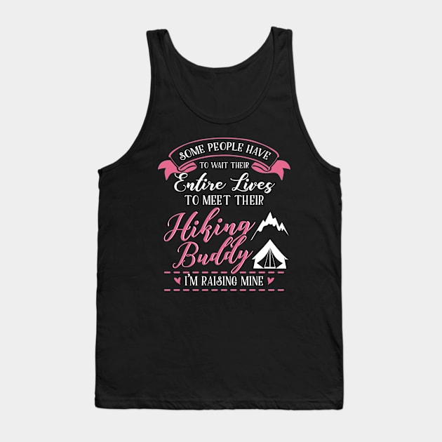 Hiking Mom and Baby Matching T-shirts Gift Tank Top by KsuAnn